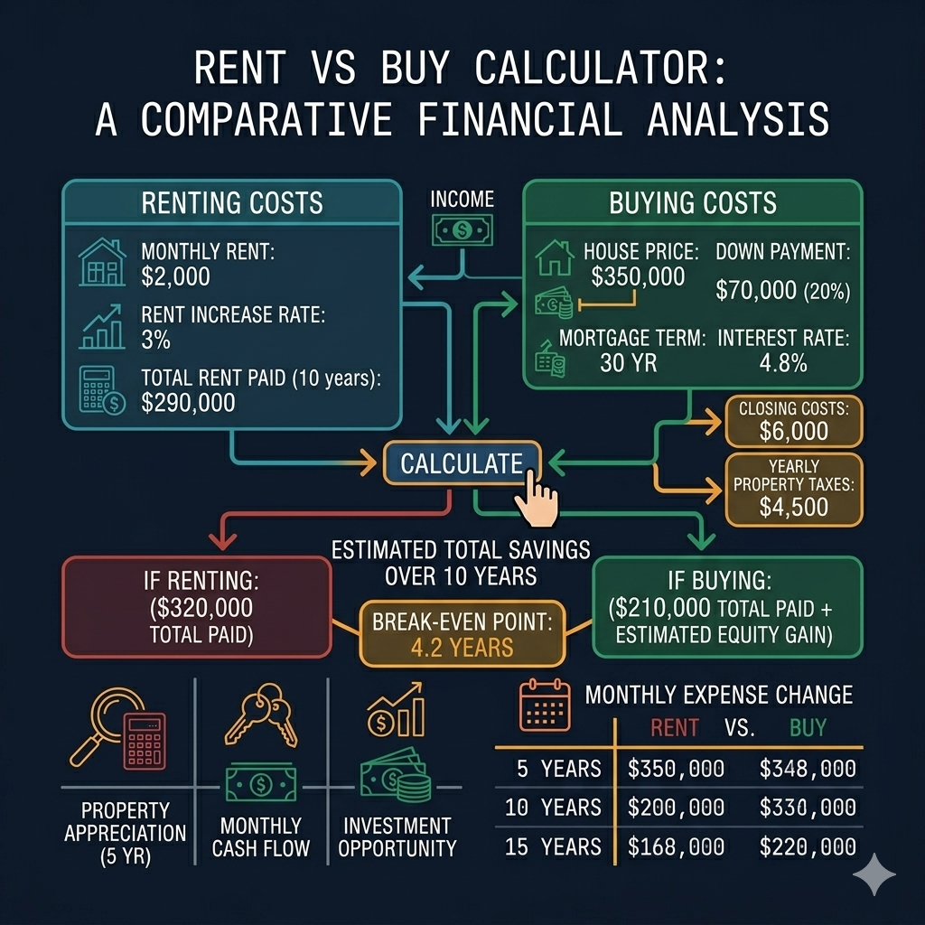 Rent vs Buy Calculator